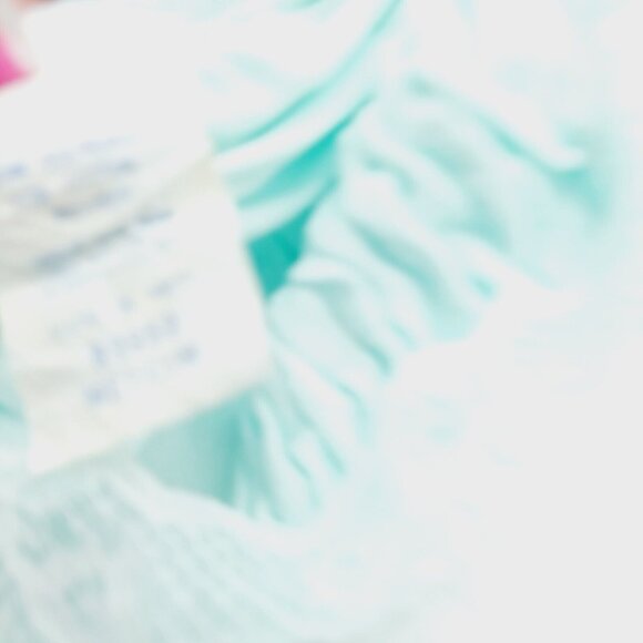 Raymodes Womens Size Medium Green Mint Lace Trim Long Nightgown - Picture 8 of 11